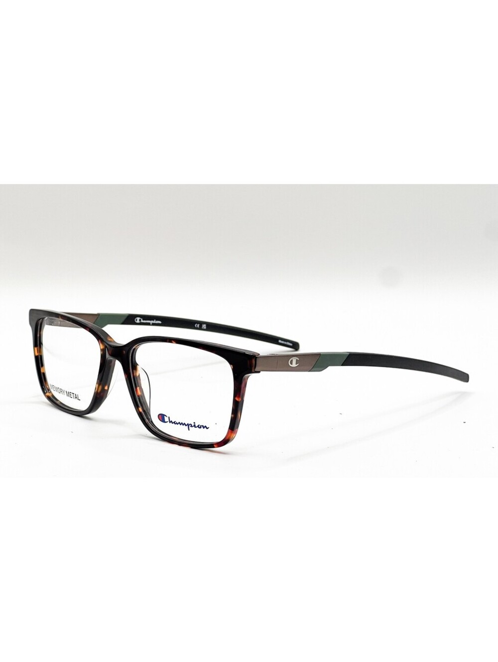 Champion Stand C02 Tortoise Square Authentic Eyeglass Frames 53-16-140